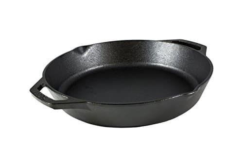 Lodge Seasoned Cast Iron Dual Handle Pan 12 Inch