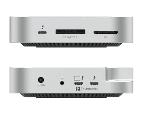 BLACKJET MiniRaiden Pro Thunderbolt 5 Studio Dock for Mac mini M6, M5 Pro, and M4 thumbnail 3