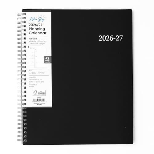 Blue Sky 2026-2027 Weekly & Monthly Academic Planner - image 1