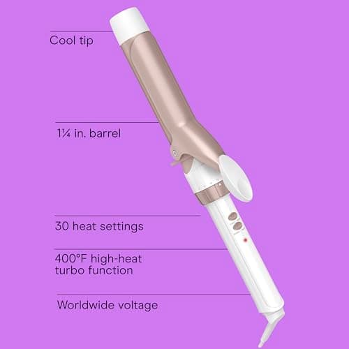 Conair Double Ceramic 1.25" Curling Iron thumbnail 2