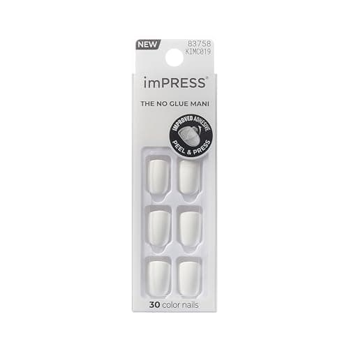 KISS imPRESS Color Press-On Nails - Frosting - image 1
