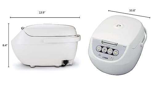 Tiger JBV-A10U 5.5-Cup Micom Rice Cooker with Tacook Steamer thumbnail 5