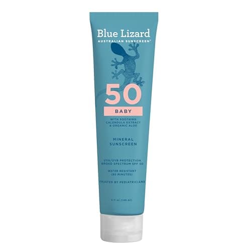 Blue Lizard Baby Mineral Sunscreen SPF 50+, 5 Oz Bottle - image 1