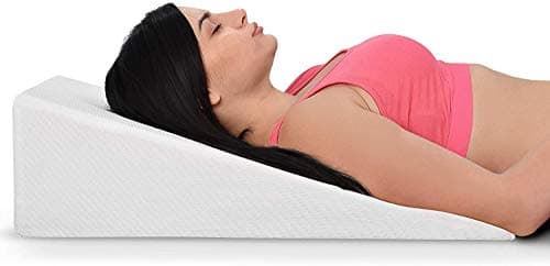 Ebung Bed Wedge Pillow with Memory Foam Top - image 1