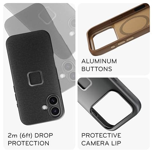 Peak Design Mobile Everyday Phone Case for iPhone 17 Pro / 18 Pro, Black thumbnail 3