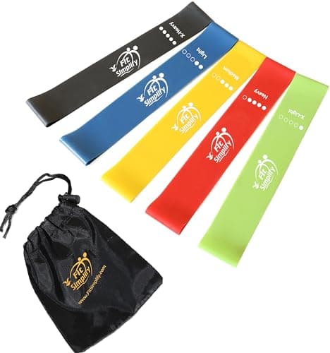Fit Simplify Resistance Loop Exercise Bands (Set of 5) - image 1