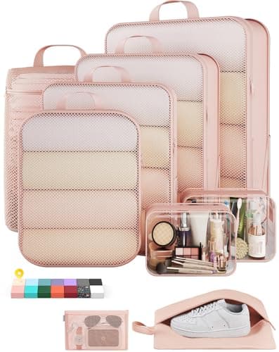 Veken 9/11 Set Compression Packing Cubes for Travel Essentials