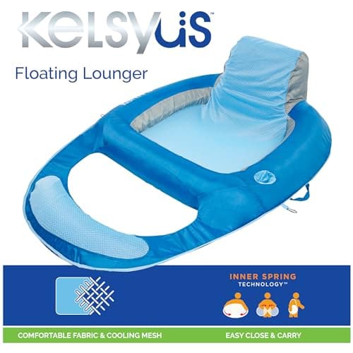 Kelsyus Floating Lounger with Canopy thumbnail 3