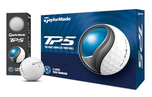 TaylorMade Golf 2024 TP5 Golf Balls ONE Dozen thumbnail 2