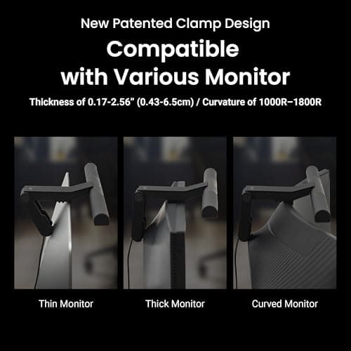 BenQ ScreenBar Plus e-Reading LED Monitor Light Bar thumbnail 5