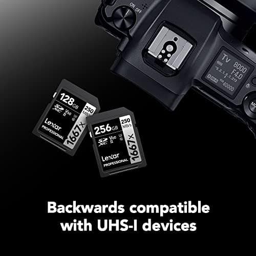 Lexar Professional 1667x SDXC UHS-II V60 128GB thumbnail 4