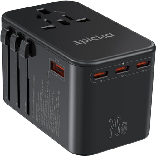 EPICKA Universal Travel Adapter TA-105 Max (GaN 75W) - image 1