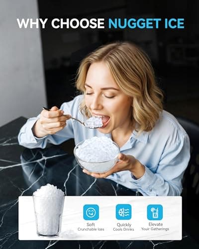 Euhomy IM-F Smart Nugget Ice Maker thumbnail 2