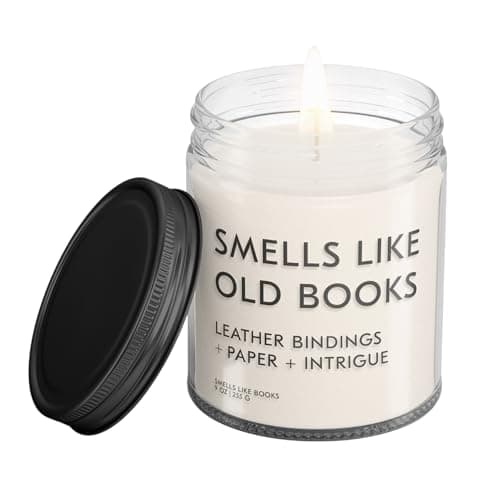 Old Books Bookish Reading Candle (9 oz Soy) - image 1