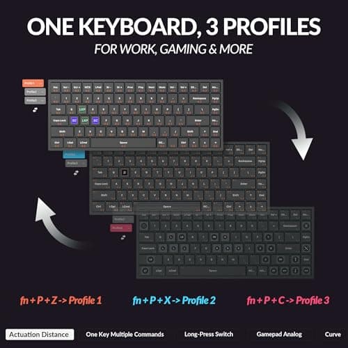 Keychron K2 Wireless Mechanical Keyboard (Version 2) thumbnail 3
