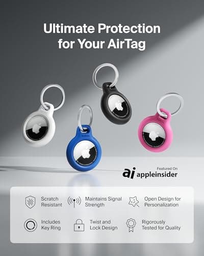 Belkin Apple AirTag Secure Holder with Key Ring thumbnail 2