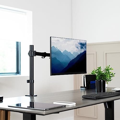 VIVO Single Monitor Arm, Ultrawide Desk Mount (STAND-V001) thumbnail 2