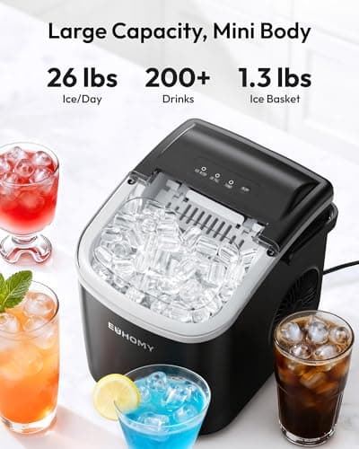 Euhomy Ice Maker Countertop thumbnail 3