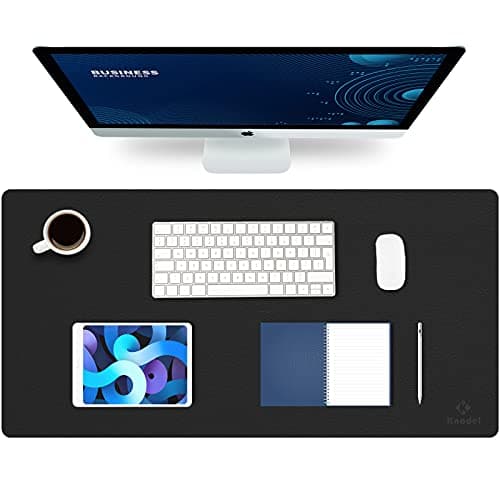 K KNODEL Large Leather Desk Mat (35.4" x 17") - image 1