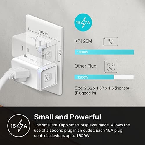 Kasa Matter Smart Plug KP125M (2-Pack) thumbnail 4