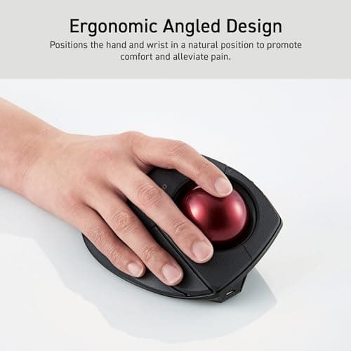 ELECOM DEFT Pro Wireless Trackball Mouse thumbnail 2