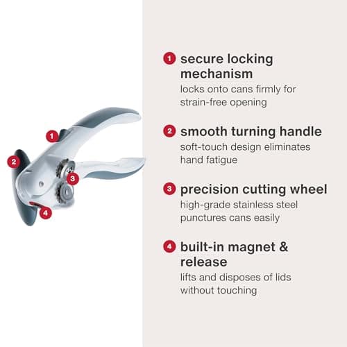 Zyliss Lock N' Lift Can Opener thumbnail 4