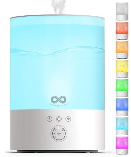 Everlasting Comfort 2.5L Top Fill Humidifier for Bedroom