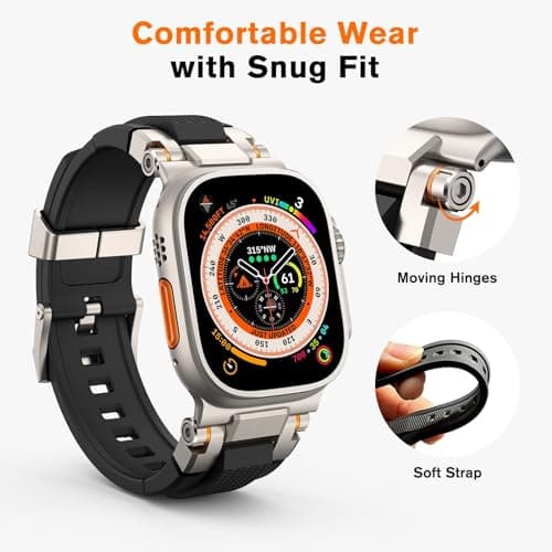 amBand M1 Sport Series Rugged Band for Apple Watch Ultra 4/3/2/1 49mm thumbnail 4