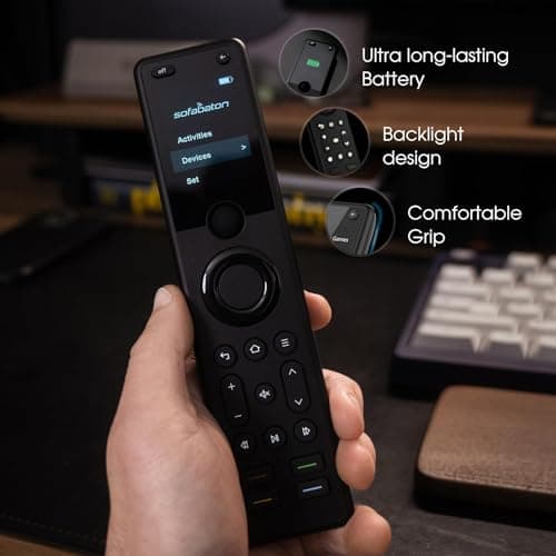 SofaBaton X1S Universal Remote with Hub and App, Controls Apple TV, Roku, Fire TV, Smart TVs and Soundbars thumbnail 2