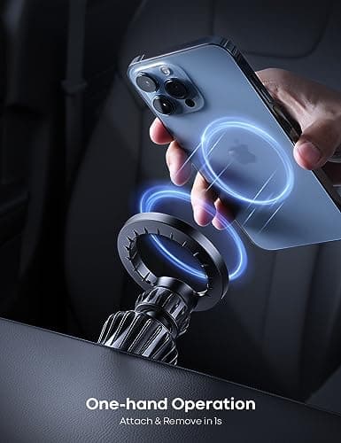 Lamicall MagSafe Car Mount (20 Super Magnets) thumbnail 4