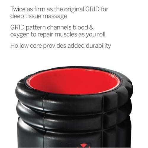 TriggerPoint GRID X Extra Firm Foam Roller 13-Inch thumbnail 4
