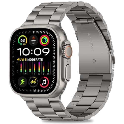 HITZEE Stainless Steel Metal Strap for Apple Watch - image 1