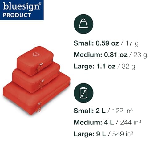 Osprey Ultralight Packing Cube Set thumbnail 2