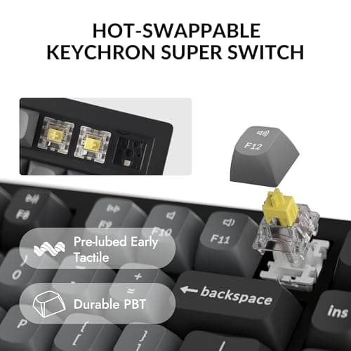 Keychron Q10 Max Alice Layout Wireless Mechanical Keyboard thumbnail 5