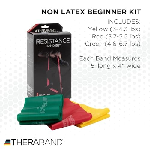 TheraBand Resistance Band Set (Beginner + Advanced) thumbnail 2