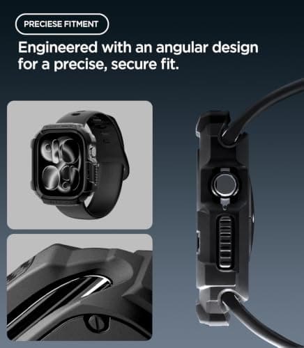 Spigen Rugged Armor for Apple Watch Series 12 46mm Case thumbnail 5