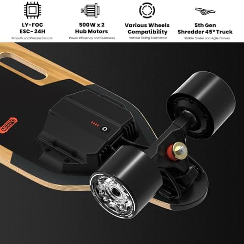 Meepo V5 Electric Skateboard thumbnail 2