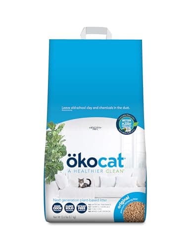 ökocat Natural Wood Clumping Cat Litter - image 1