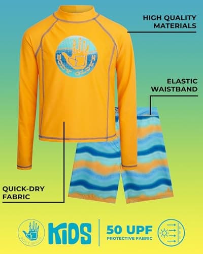 Body Glove Kids Rash Guard Set with Bottoms thumbnail 3
