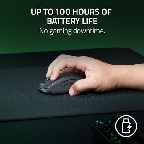 Razer DeathAdder V3 HyperSpeed Wireless Gaming Mouse thumbnail 4