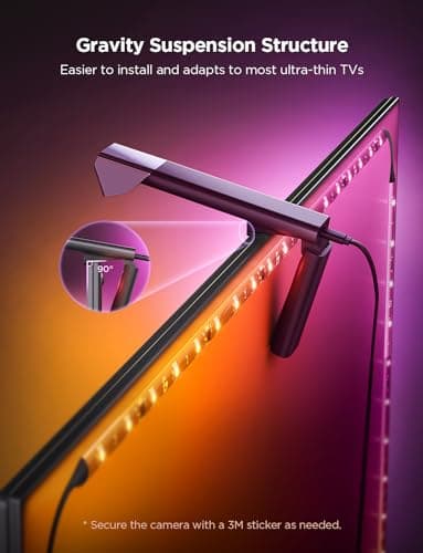 Govee TV Backlight 3 Lite, 11.8ft LED Strip Lights Sync with 55 thumbnail 4