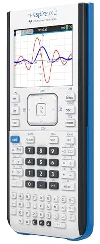 Texas Instruments TI-Nspire CX II Color Graphing Calculator with Student Software (PC/Mac) White 3.54 x 7.48 thumbnail 4