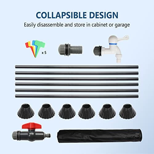 SkimmerMotion 50-Gallon Collapsible Rain Barrel thumbnail 5