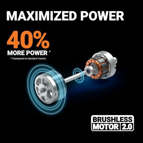 WORX WG743 40V 17-Inch Cordless Lawn Mower thumbnail 3