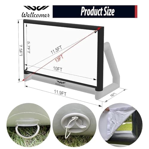 Sewinfla Inflatable Movie Screen 13ft thumbnail 4
