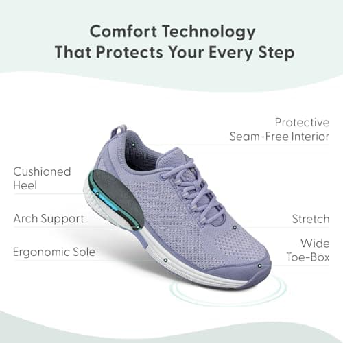 Orthofeet Coral Stretch Knit Walking Shoe thumbnail 3