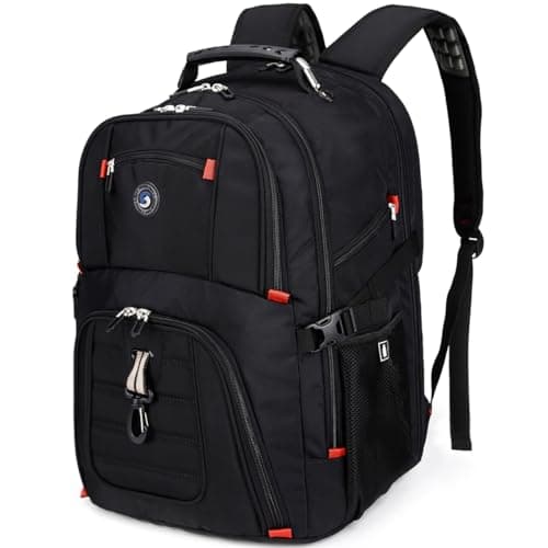 SHRRADOO Extra Large 50L Travel Laptop Backpack with combination lock
