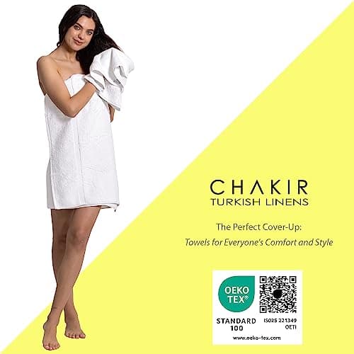 Chakir Turkish Linens Hotel & Spa Bath Towels (4-Pack) thumbnail 3