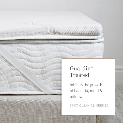 Saatva Graphite Memory Foam Mattress Topper thumbnail 3