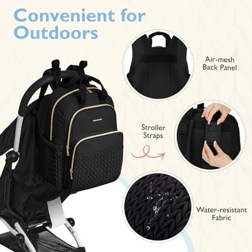 Momcozy Diaper Bag Backpack thumbnail 5